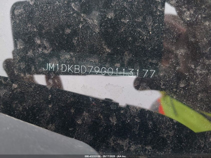 2016 Mazda Cx-3 Grand Touring VIN: JM1DKBD79G0113177 Lot: 43233158