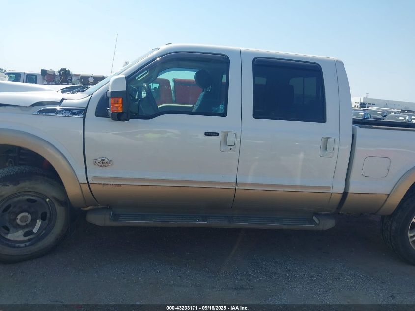 2014 Ford F-250 Lariat VIN: 1FT7W2BT0EEB40821 Lot: 43233171