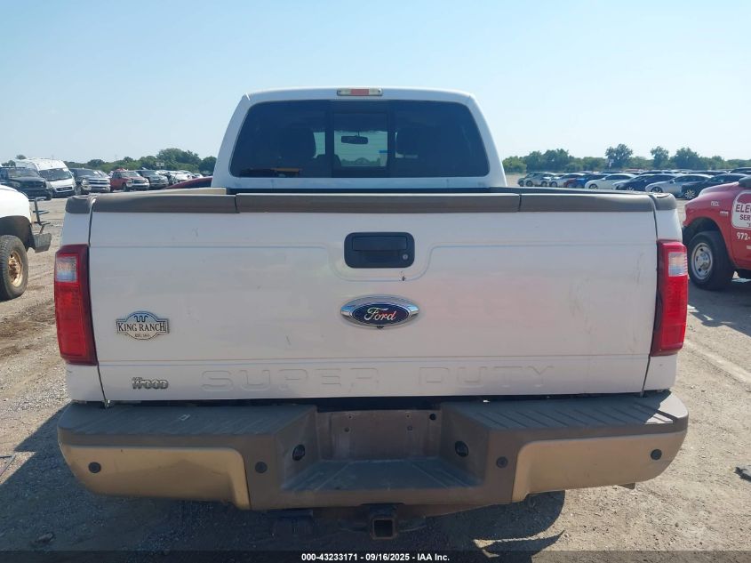 2014 Ford F-250 Lariat VIN: 1FT7W2BT0EEB40821 Lot: 43233171