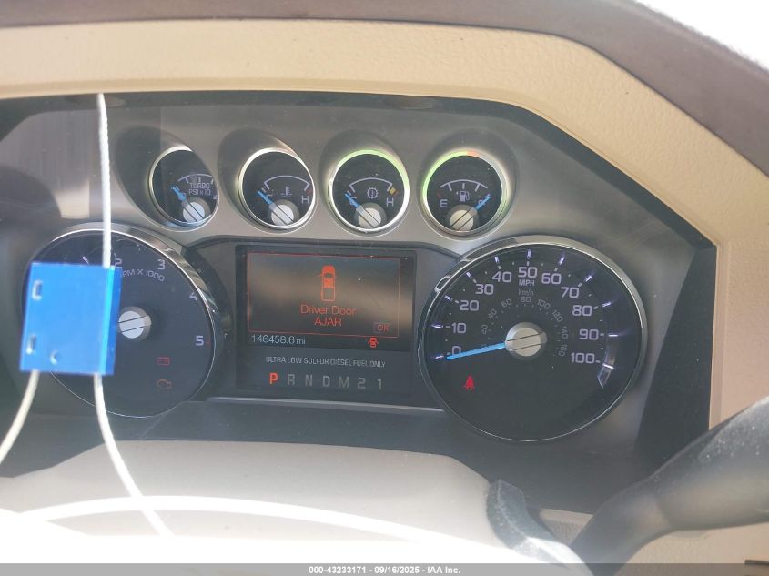 2014 Ford F-250 Lariat VIN: 1FT7W2BT0EEB40821 Lot: 43233171