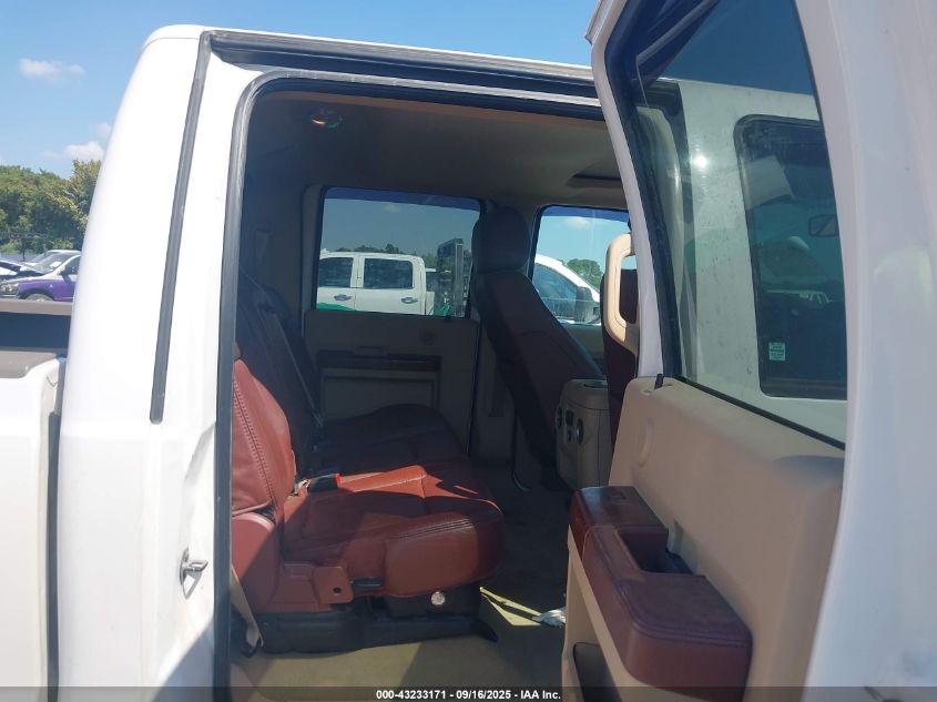 2014 Ford F-250 Lariat VIN: 1FT7W2BT0EEB40821 Lot: 43233171