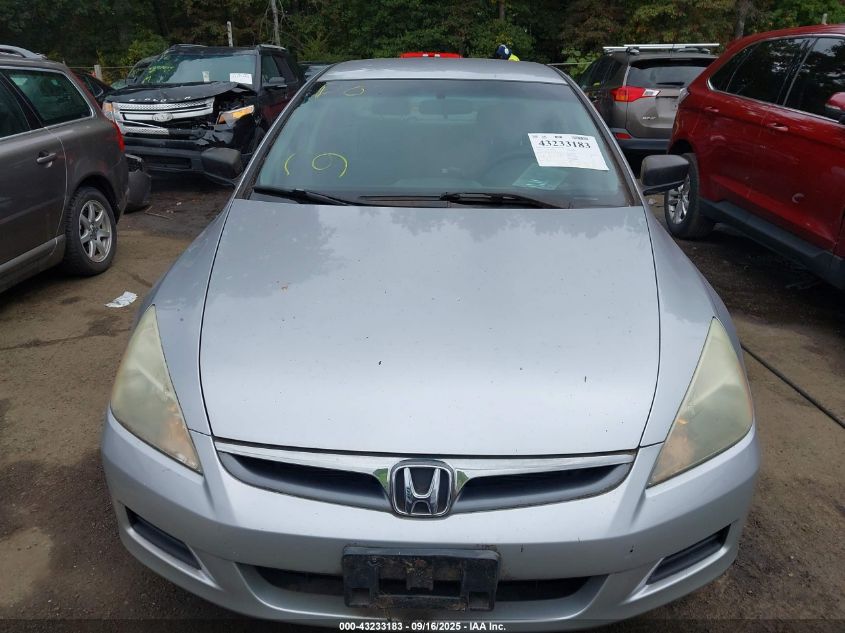 2006 Honda Accord 2.4 Vp VIN: 1HGCM56166A118766 Lot: 43233183