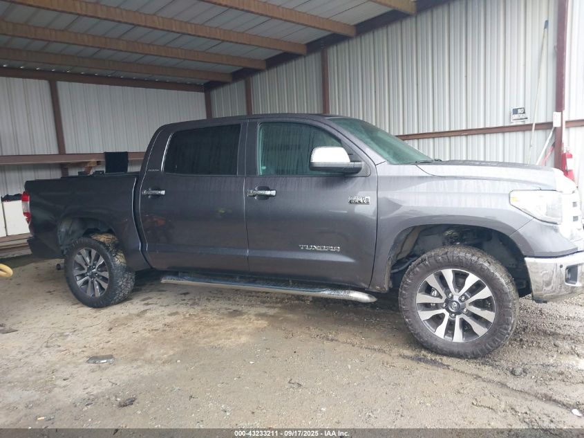 2021 Toyota Tundra Limited VIN: 5TFHY5F19MX013433 Lot: 43233211