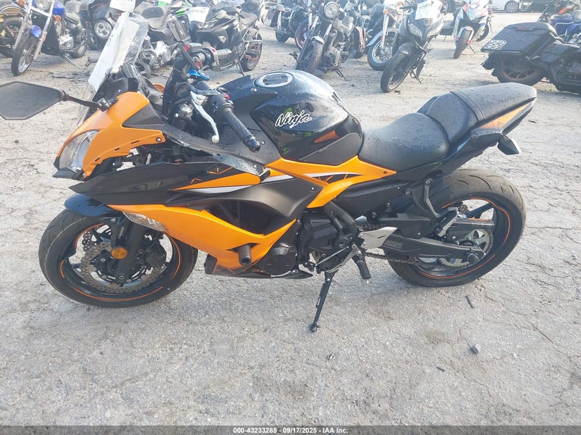 2019 Kawasaki Ex650 F VIN: JKAEXEK12KDA36012 Lot: 43233285