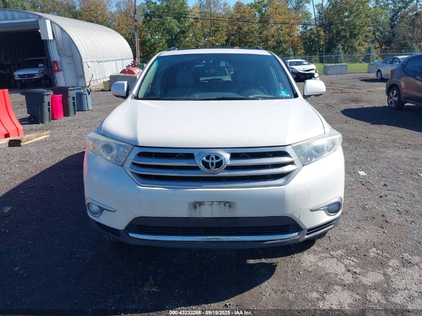 2012 Toyota Highlander Limited V6 VIN: 5TDDK3EH7CS142603 Lot: 43233286