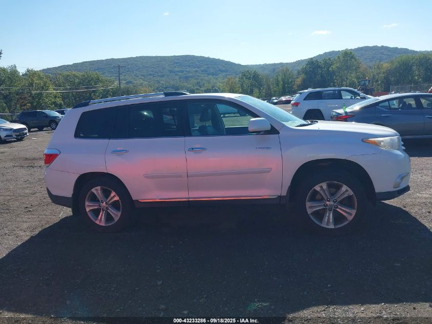 2012 Toyota Highlander Limited V6 VIN: 5TDDK3EH7CS142603 Lot: 43233286