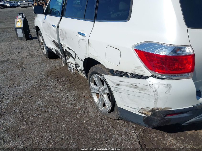 2012 Toyota Highlander Limited V6 VIN: 5TDDK3EH7CS142603 Lot: 43233286