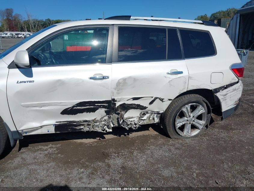 2012 Toyota Highlander Limited V6 VIN: 5TDDK3EH7CS142603 Lot: 43233286