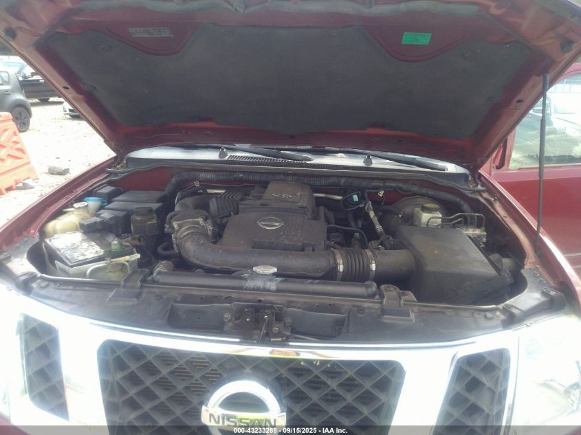 2012 Nissan Pathfinder Sv VIN: 5N1AR1NNXCC625976 Lot: 43233288