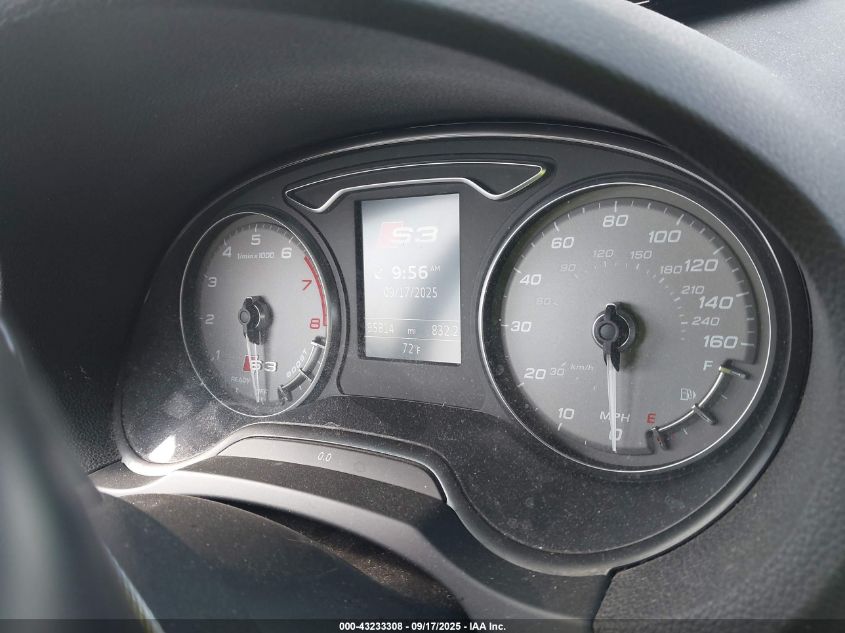 2016 Audi S3 2.0T Premium Plus VIN: WAUB1GFF5G1064109 Lot: 43233308