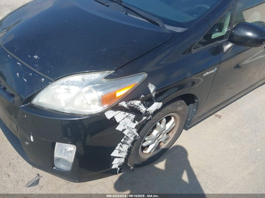 2010 Toyota Prius Ii VIN: JTDKN3DUXA0040211 Lot: 43233314