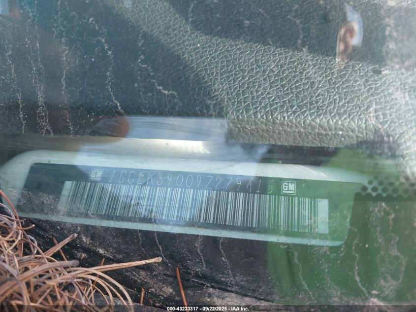 2009 Chevrolet Silverado 1500 Ltz VIN: 1GCEK39009Z279415 Lot: 43233317