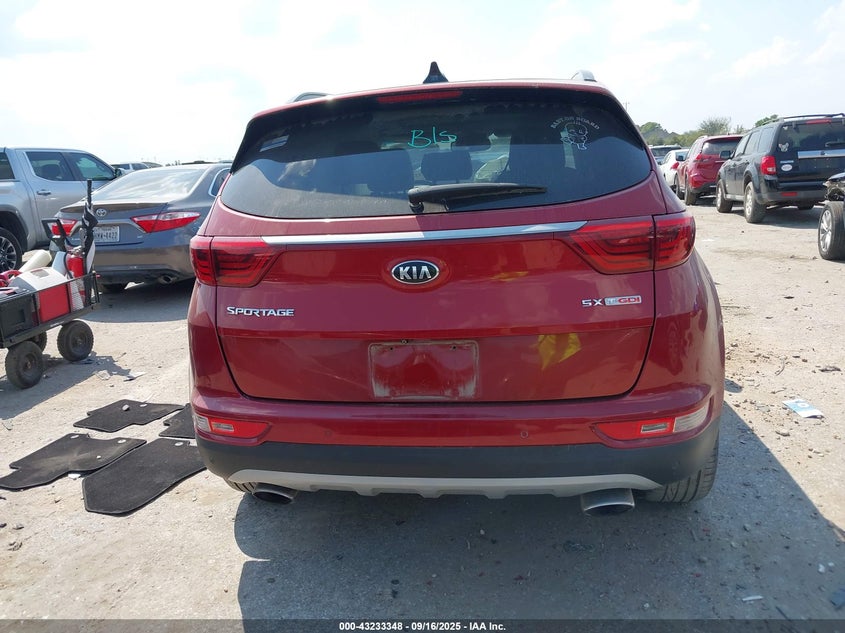 2019 KIA SPORTAGE SX TURBO KNDPR3A6XK7531161