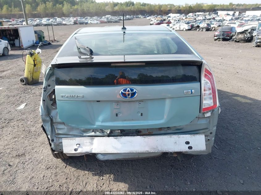 2015 Toyota Prius Three VIN: JTDKN3DU3F1977760 Lot: 43233363