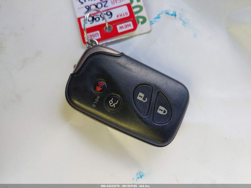 2008 Lexus Is 250 VIN: JTHCK262X85022645 Lot: 43233376