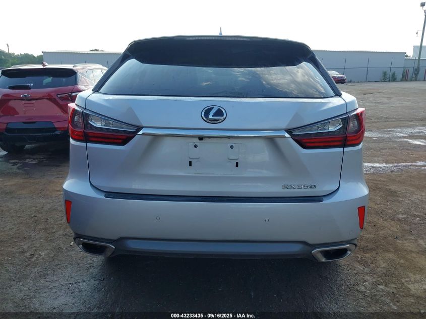 2017 Lexus Rx 350 VIN: 2T2ZZMCA0HC065937 Lot: 43233435