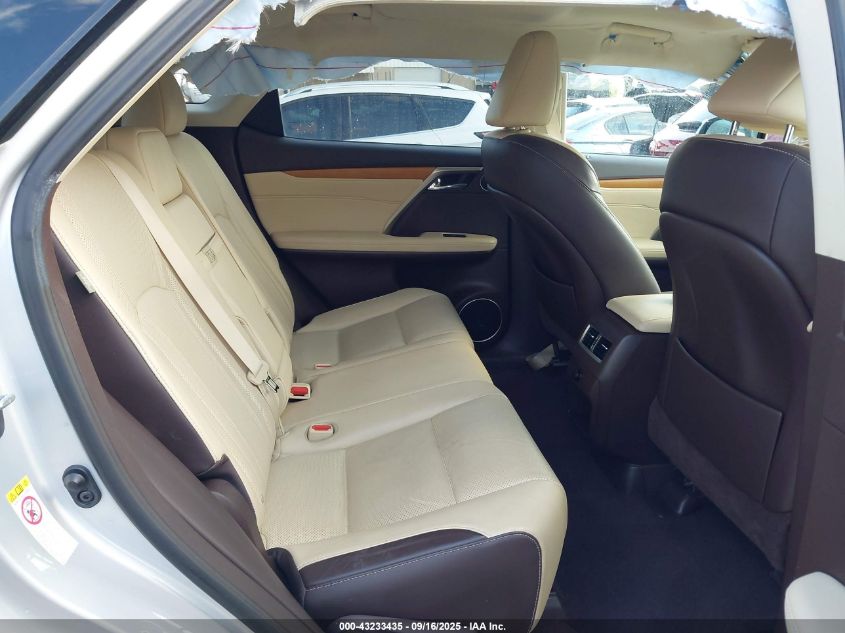 2017 Lexus Rx 350 VIN: 2T2ZZMCA0HC065937 Lot: 43233435