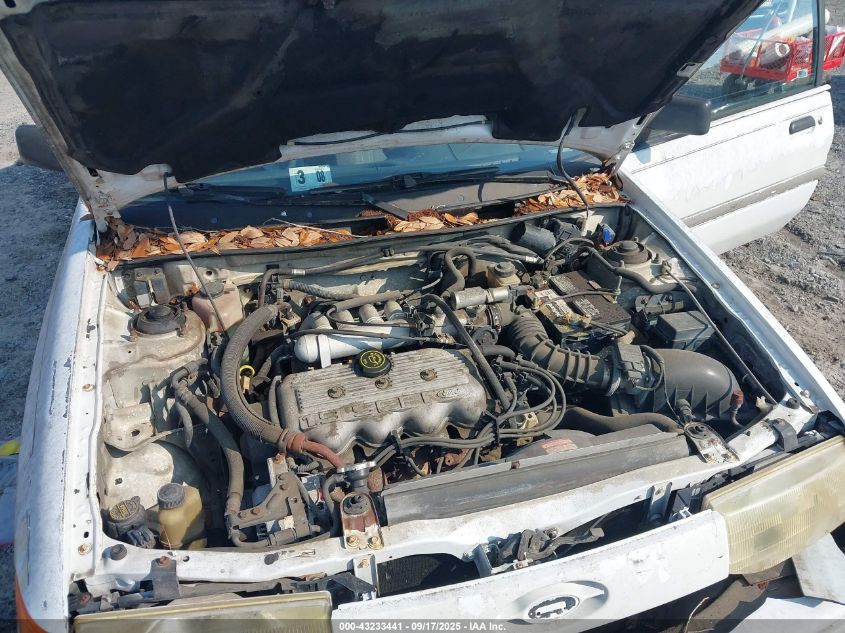 1991 Ford Escort Lx VIN: 1FAPP11J5MW278747 Lot: 43233441