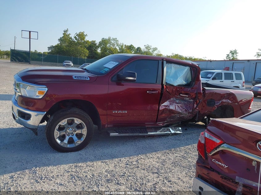 2020 Ram 1500 Big Horn 4X4 5'7 Box VIN: 1C6SRFFT0LN408662 Lot: 43233449