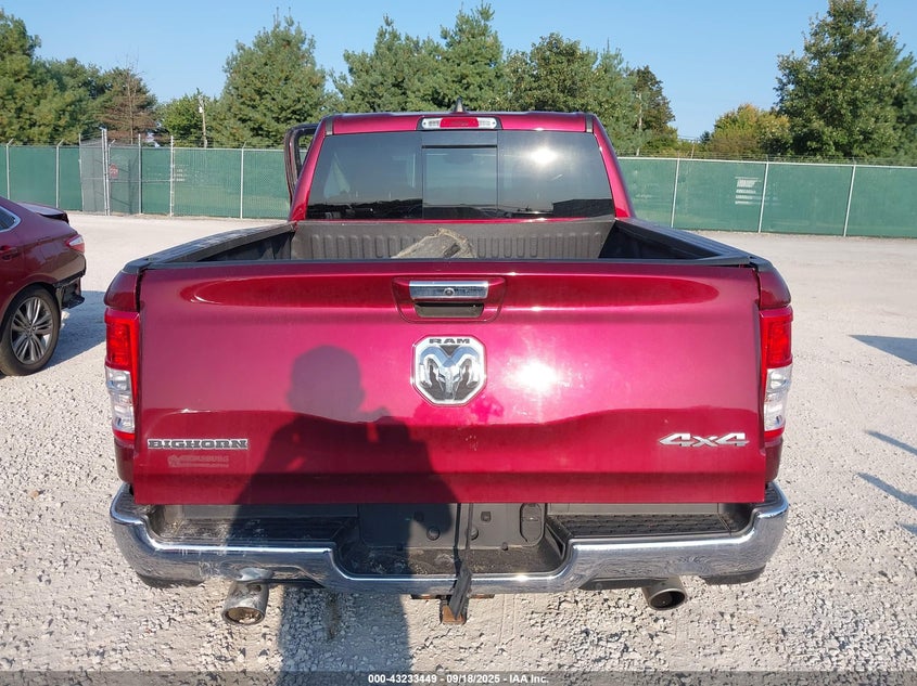2020 Ram 1500 Big Horn 4X4 5'7 Box VIN: 1C6SRFFT0LN408662 Lot: 43233449