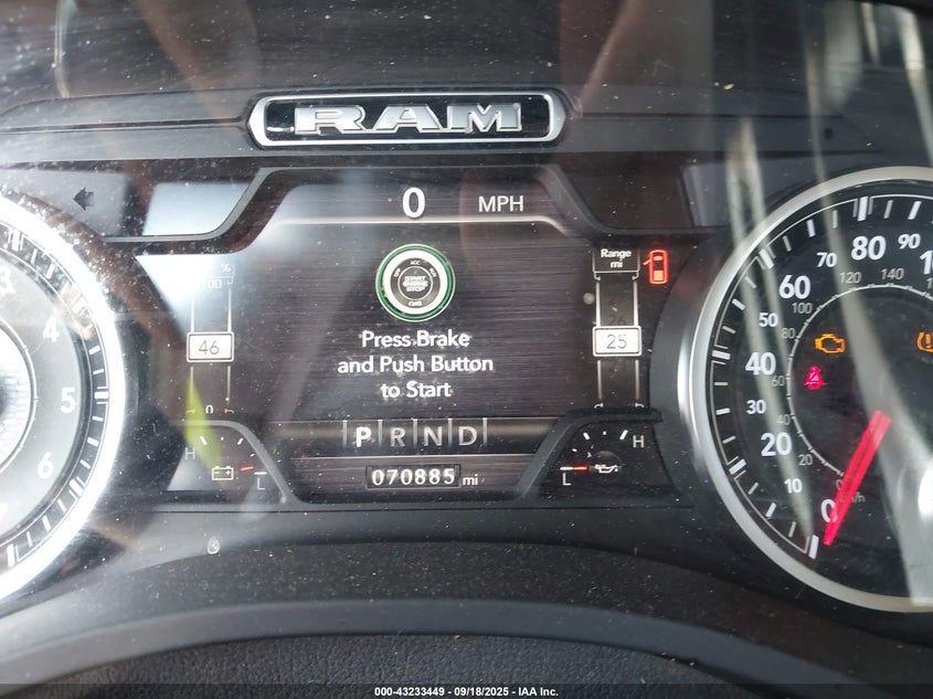 2020 Ram 1500 Big Horn 4X4 5'7 Box VIN: 1C6SRFFT0LN408662 Lot: 43233449