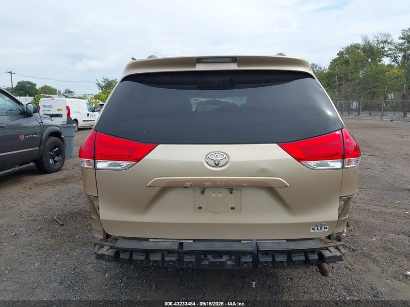 2011 Toyota Sienna Le V6 VIN: 5TDKK3DC3BS080418 Lot: 43233484