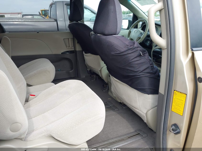 2011 Toyota Sienna Le V6 VIN: 5TDKK3DC3BS080418 Lot: 43233484