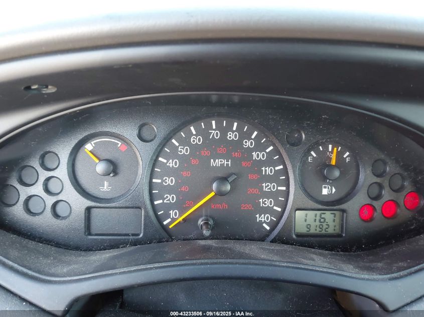 2002 Ford Focus Se VIN: 1FAFP34P52W212154 Lot: 43233506