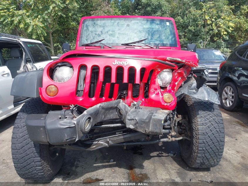 2013 Jeep Wrangler Sport VIN: 1C4AJWAG1DL674307 Lot: 43233558