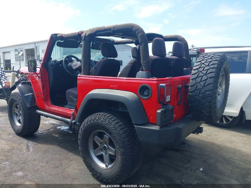 2013 Jeep Wrangler Sport VIN: 1C4AJWAG1DL674307 Lot: 43233558
