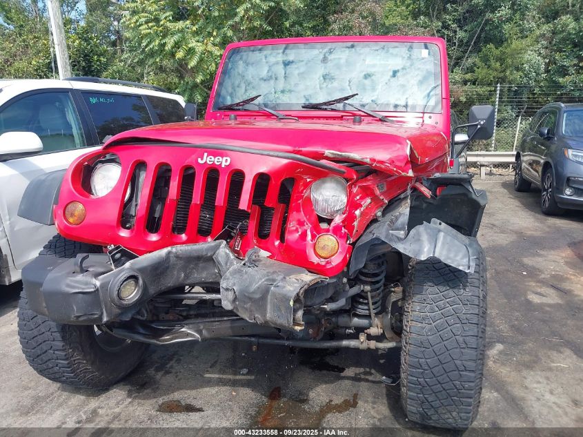 2013 Jeep Wrangler Sport VIN: 1C4AJWAG1DL674307 Lot: 43233558