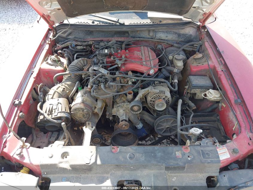 1997 Ford Mustang VIN: 1FALP4043VF133624 Lot: 43233607