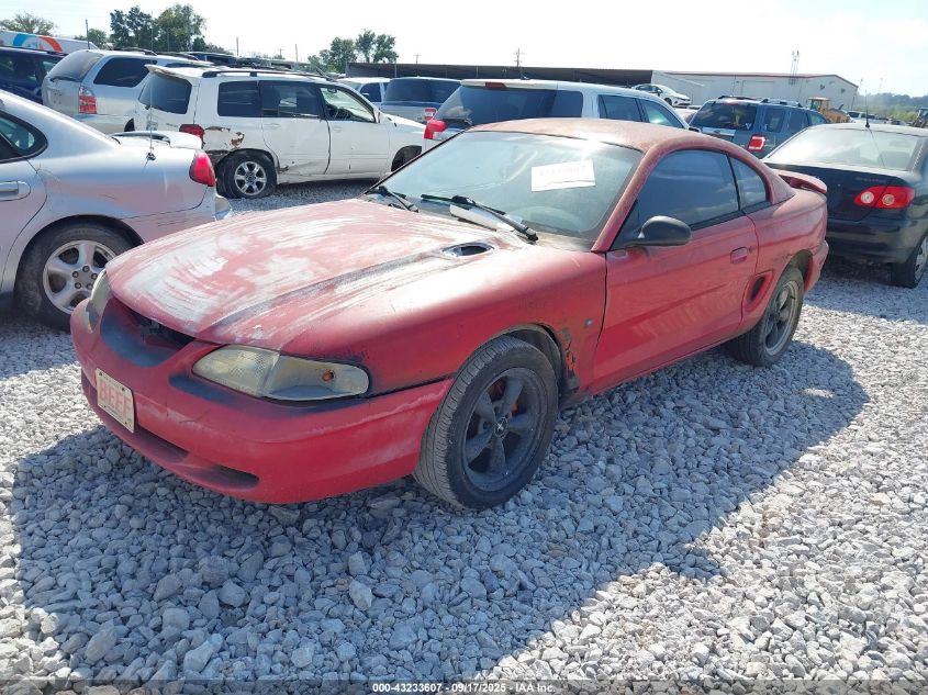 1997 Ford Mustang VIN: 1FALP4043VF133624 Lot: 43233607