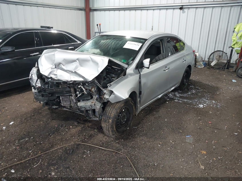 3N1AB7AP2EY251153 2014 NISSAN SENTRA photo no. 2