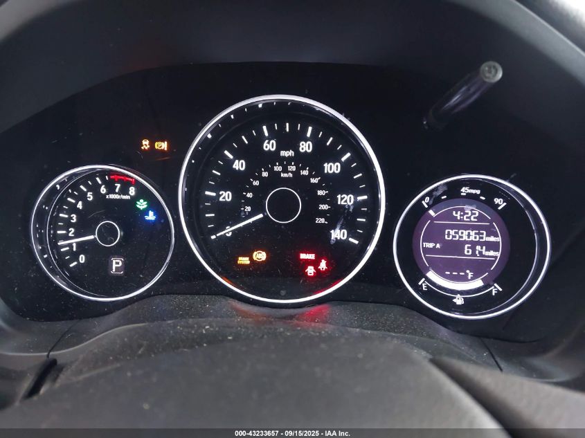 2021 Honda Hr-V 2Wd Lx VIN: 3CZRU5H34MM731552 Lot: 43233657