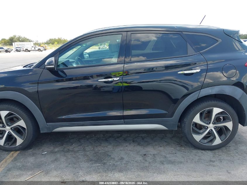 2017 Hyundai Tucson Sport VIN: KM8J33A21HU275678 Lot: 43233663