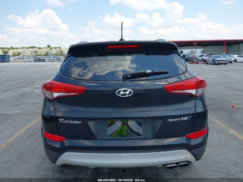 2017 Hyundai Tucson Sport VIN: KM8J33A21HU275678 Lot: 43233663