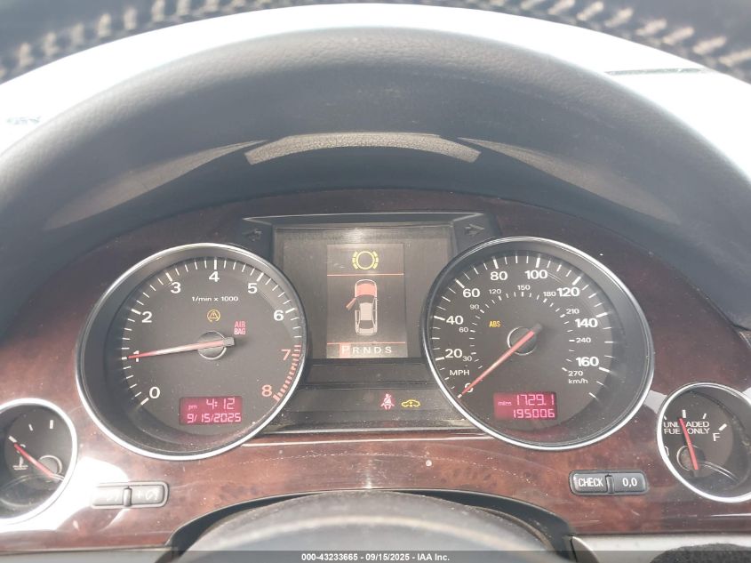 2005 Audi A8 L 4.2 VIN: WAUML44E05N011044 Lot: 43233665