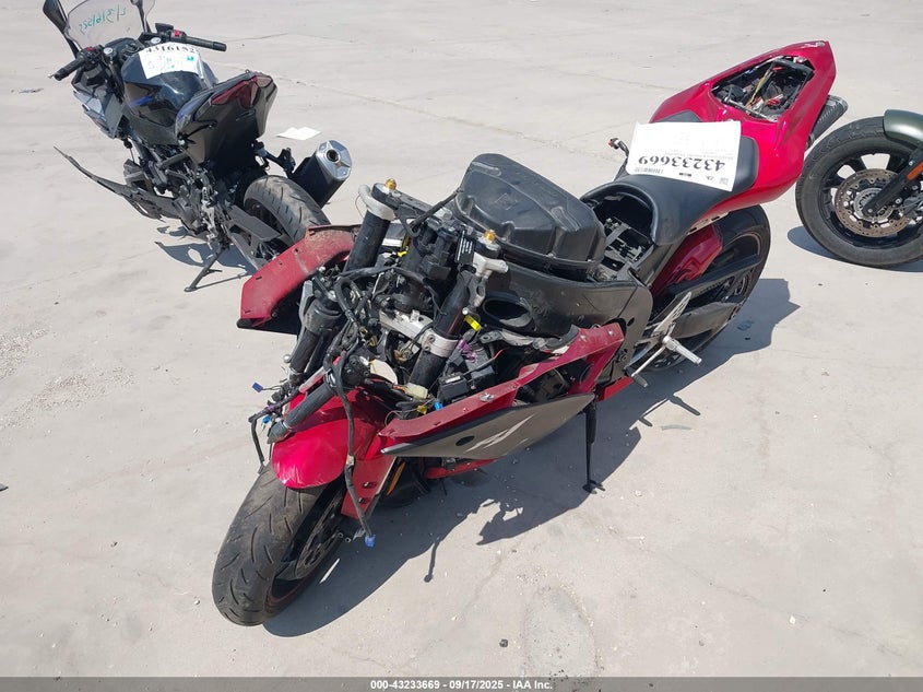 JYARN20E77A001257 2007 YAMAHA YZF photo no. 2