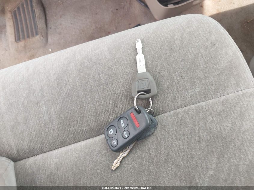 2000 Honda Odyssey Ex VIN: 2HKRL1867YH555975 Lot: 43233671