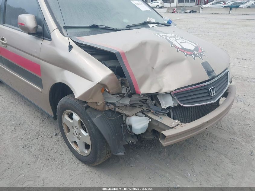 2000 Honda Odyssey Ex VIN: 2HKRL1867YH555975 Lot: 43233671