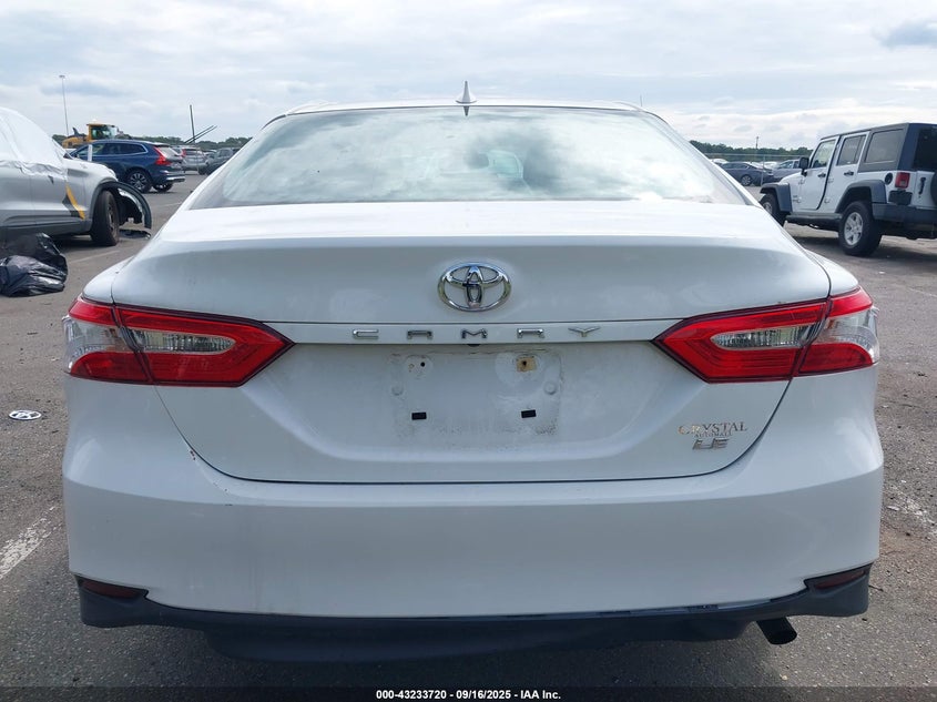 2020 TOYOTA CAMRY LE 4T1L11AKXLU329121