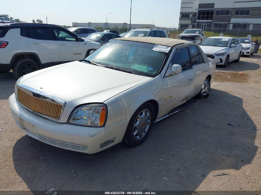 1G6KD54Y43U210692 2003 CADILLAC DE VILLE photo no. 2