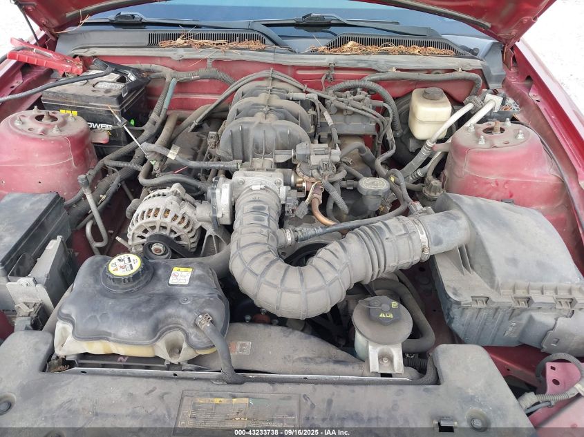 2007 Ford Mustang V6 Deluxe/V6 Premium VIN: 1ZVFT84N575341393 Lot: 43233738