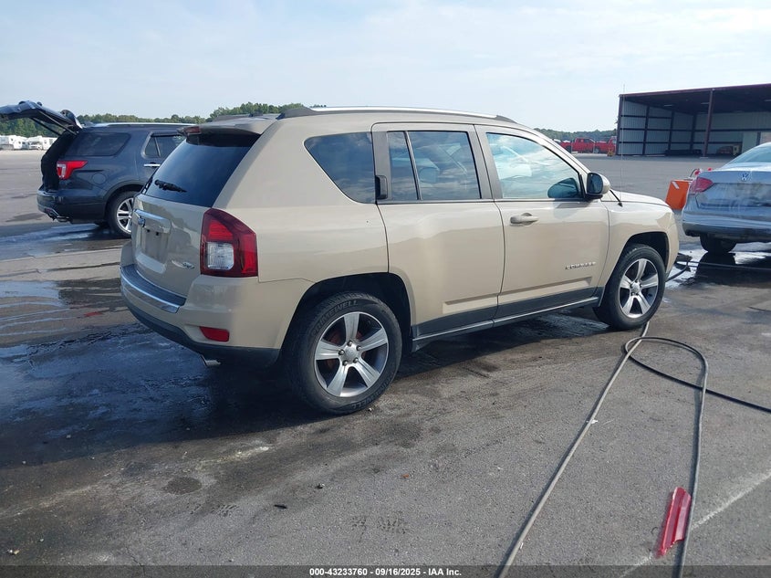 2017 JEEP COMPASS HIGH ALTITUDE FWD 1C4NJCEA5HD141401