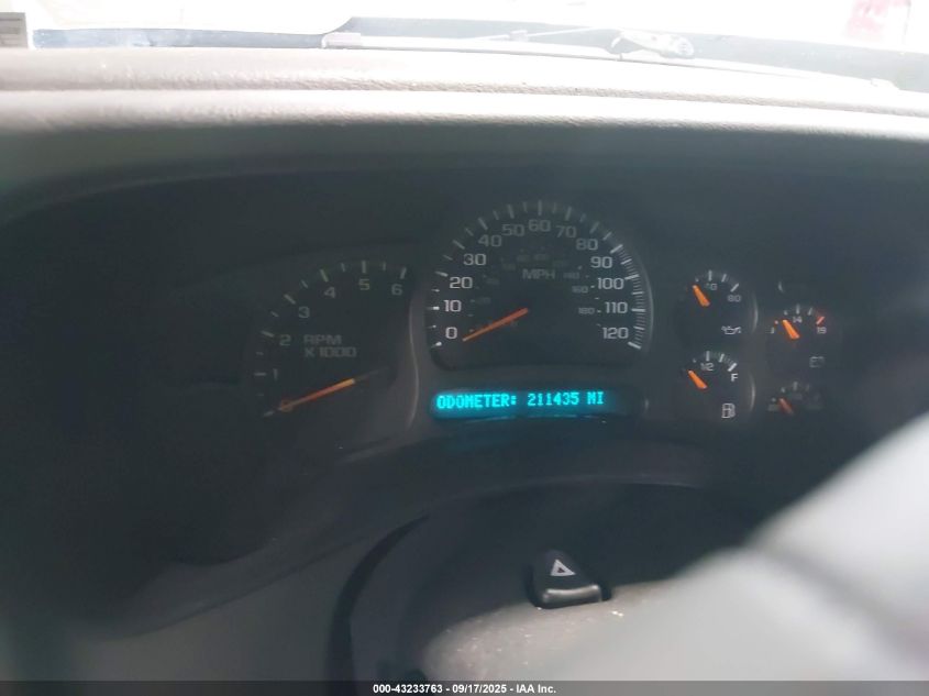 2003 Chevrolet Silverado 1500 Ls VIN: 2GCEK19T531117424 Lot: 43233763