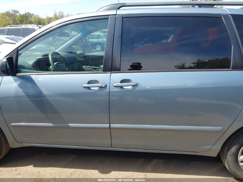 2006 Toyota Sienna Le VIN: 5TDZA23CX6S535252 Lot: 43233781