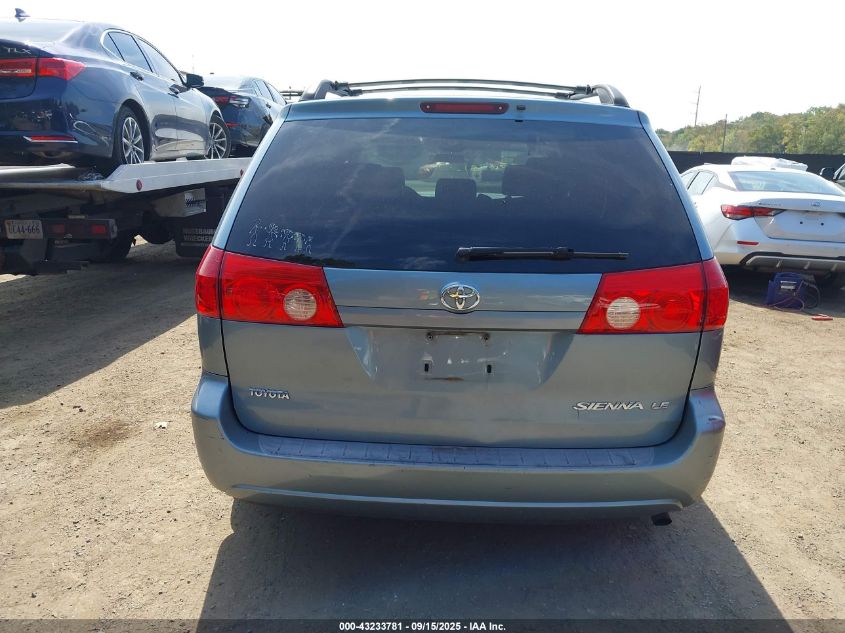 2006 Toyota Sienna Le VIN: 5TDZA23CX6S535252 Lot: 43233781