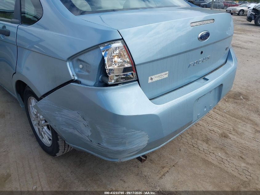 2009 Ford Focus Se VIN: 1FAHP35N19W209896 Lot: 43233785