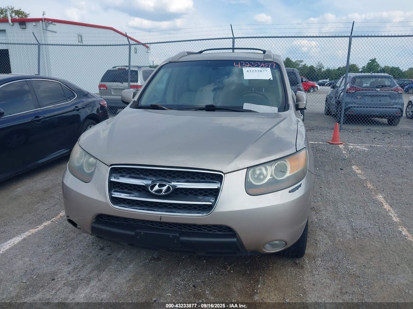 2007 Hyundai Santa Fe Limited/Se VIN: 5NMSH13E97H011555 Lot: 43233877
